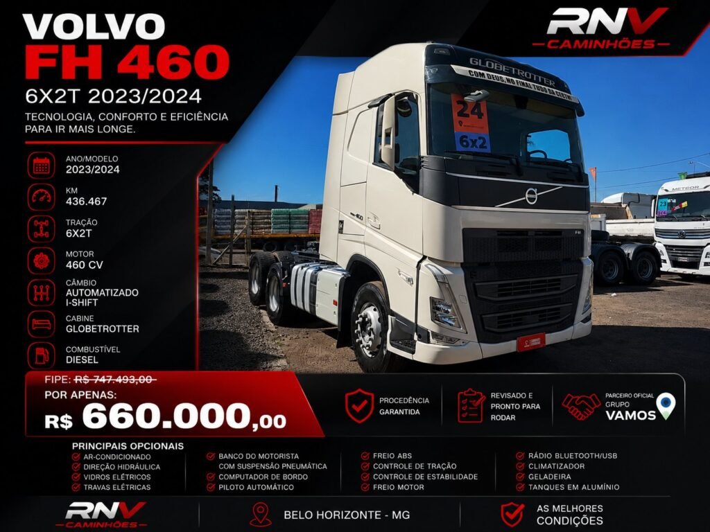 VOLVO FH 460 6X2T GLOBETROTTER 2023/2024 #1