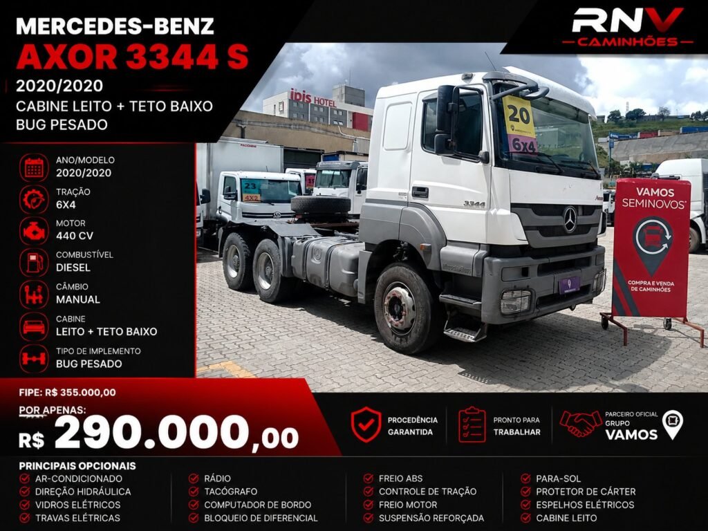 MERCEDES-BENZ AXOR 3344 S 2020/2020 #1