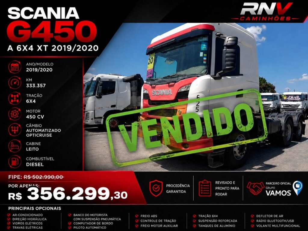 Scania G450 A6X4 XT 2019/2020 #1