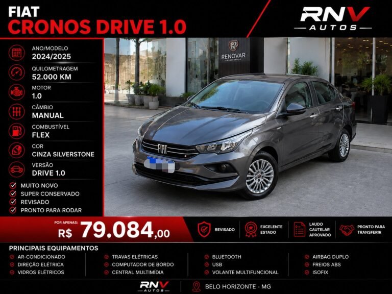 Fiat Cronos Drive 1.0 6V 24/25