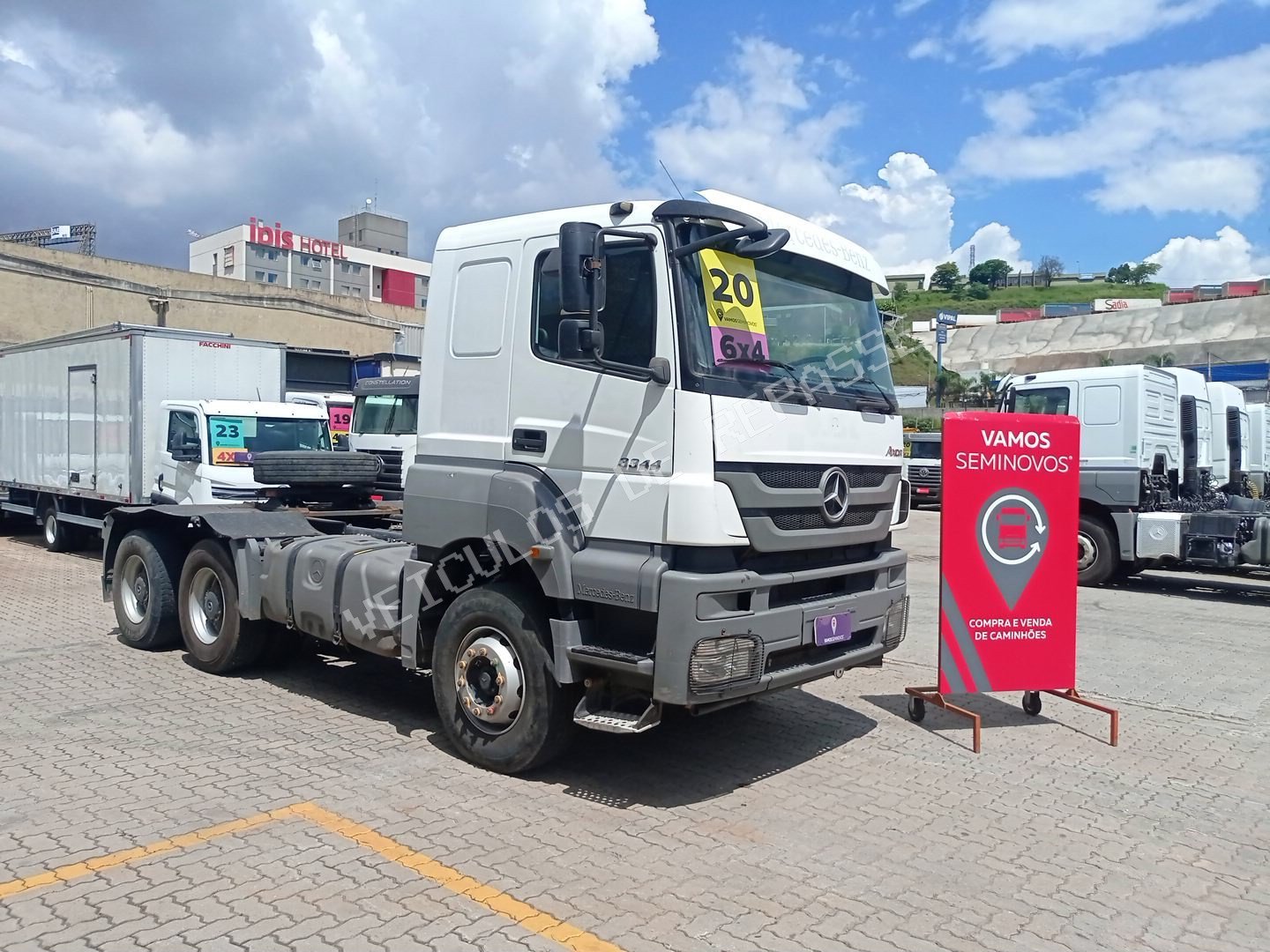 MERCEDES-BENZ/AXOR 3344 S 2020/2020 TETO BAIXO #8