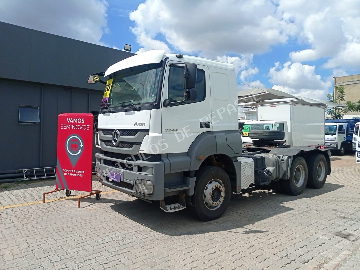 MERCEDES-BENZ/AXOR 3344 S 2020/2020 TETO BAIXO #5