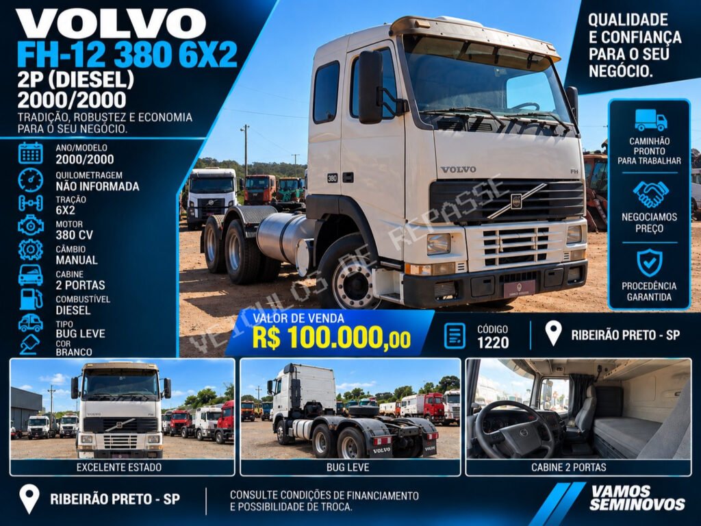 Volvo FH-12 380 6x2 2p (diesel) 2000/2000 #1